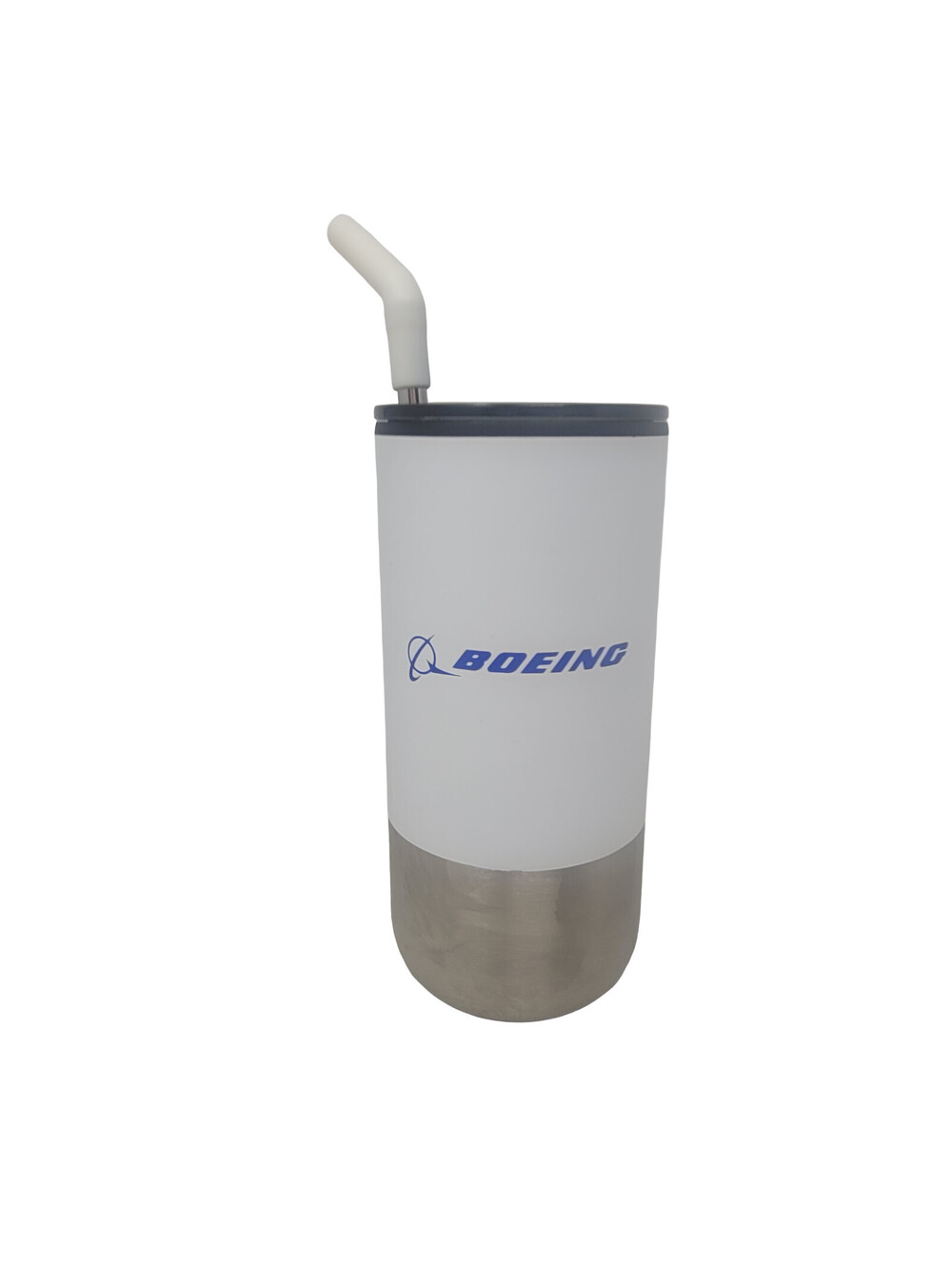 Boeing Aircraft Co Stainless Steel Tumbler with Straw 20oz Insulated Travel Cup